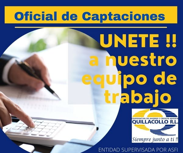 Cooperativa Quillacollo trabaja con nosotros 4 image 68